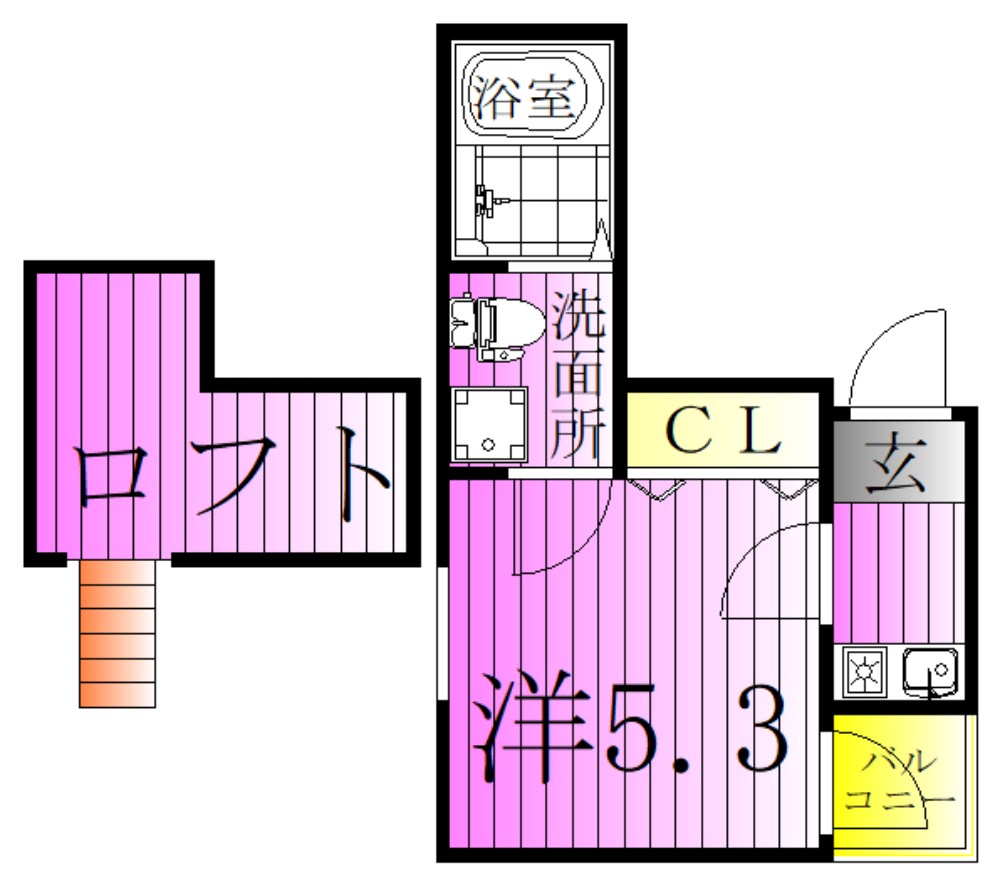 Amitie Ojikamiya 間取り図