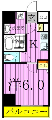 ラフィスタ大師前３ 間取り