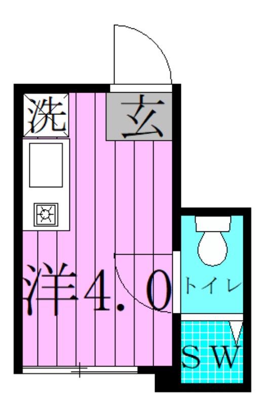 サークルハウス舎人弐番館 間取り図