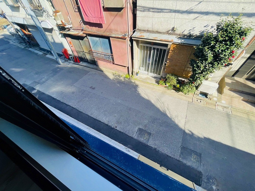 レピュア北千住レジデンス ベランダ