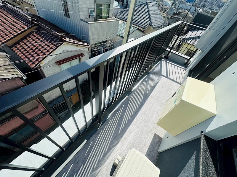 レピュア北千住レジデンス ベランダ