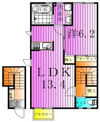 ラベリテ 間取り図