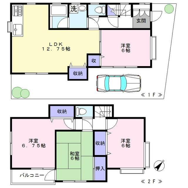 加瀬邸 間取り