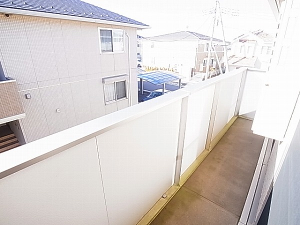 クロノスＢ ベランダ