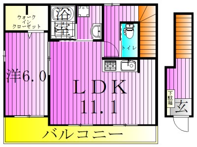 オスペダーレ・カネミツ 間取り図