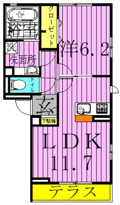 メイプルヴィレッジ 間取り図