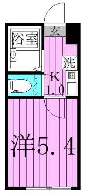 リブ六町 間取り図