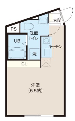 レピュア北千住レジデンスⅡ 間取り図