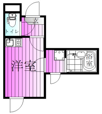 ウェルビーイング五反野 間取り図