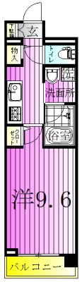 ローレルコート 間取り図