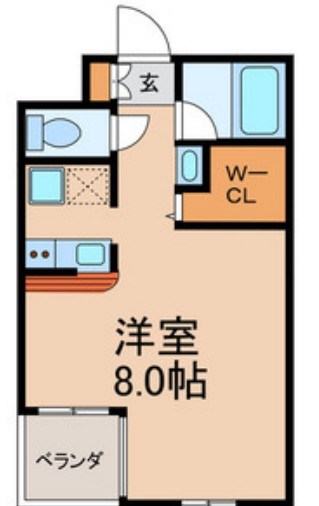 La Florence　～ラ フローレンス～ 203号室 間取り