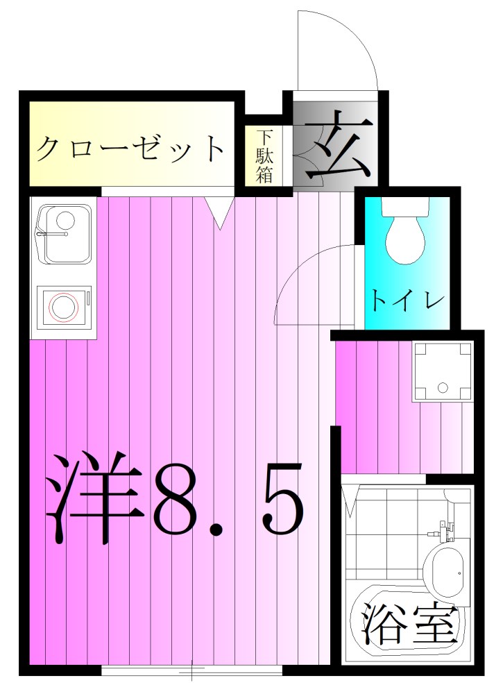 パラッツォ・グラティオーソ 間取り図