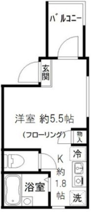 ＭＥＬＤＩＡ梅田Ｂ 間取り図
