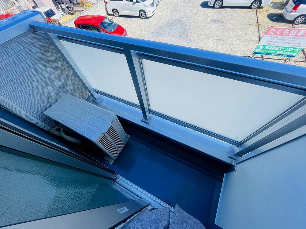 ヴィラ西新井 ベランダ