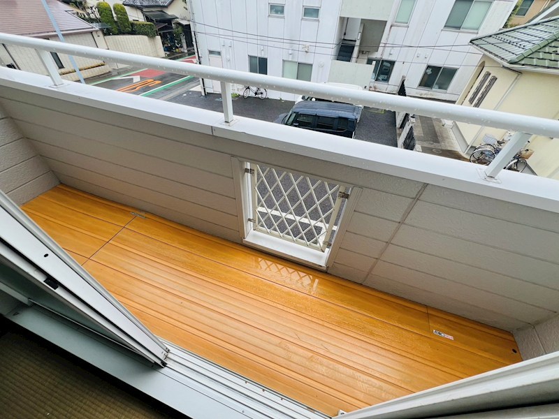 レジデンス・渋谷B棟 ベランダ