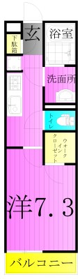 ヴィラ西新井 間取り