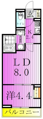 セレスティア西新井 間取り図
