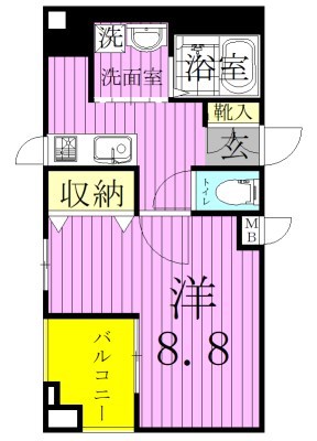Espoir 間取り図