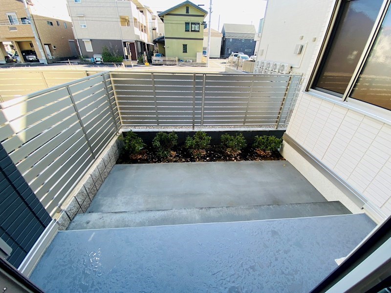 Riziere六町 ベランダ