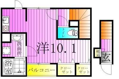 メゾンHIDE 間取り図