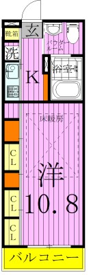 リブリ・エルドール 間取り図