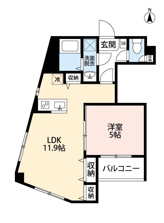 ガーデンフォレスト親水公園 間取り図