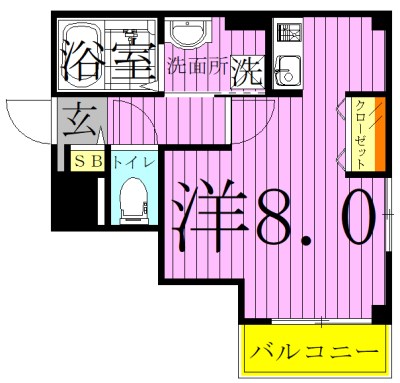 b&amp;#39;CASA東綾瀬 間取り図