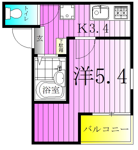 Juin(ジュアン) 間取り図