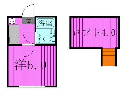 プラザドゥソノラ 間取り図
