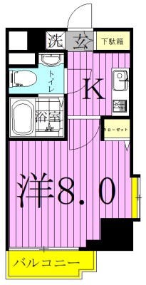 Win Excellence Ⅳ 903号室 間取り