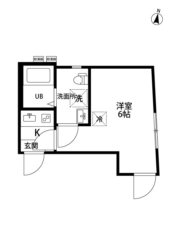 SBメゾン江北 間取り図