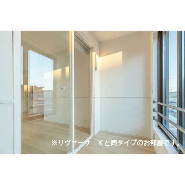 オーチャードＤ ベランダ
