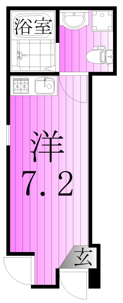SBメゾン江北 間取り図