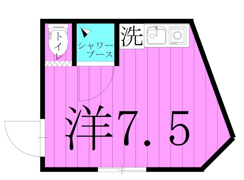 ヴィクトワール千住 間取り図