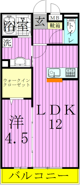 エスカーサ 間取り図