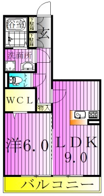 ヴェルドミール１ 間取り図