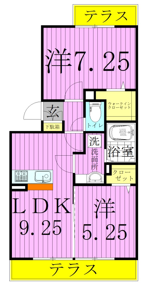 ＲＳＡ 間取り図