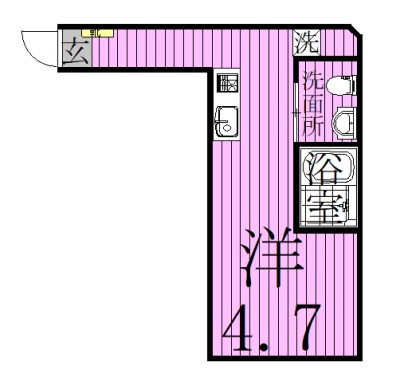 COCO SQUARE AYASE 間取り図