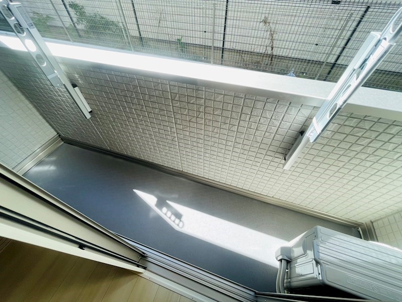 セレスティア西保木間 ベランダ