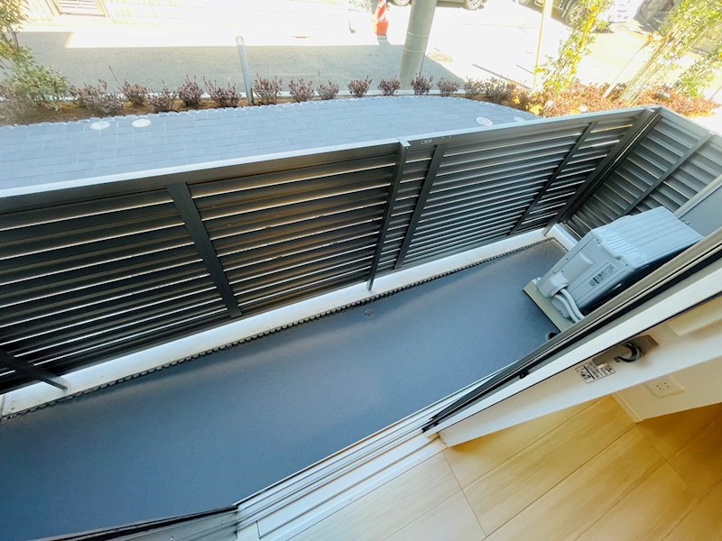 セレスティア西保木間 ベランダ