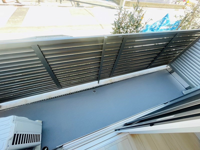 セレスティア西保木間 ベランダ