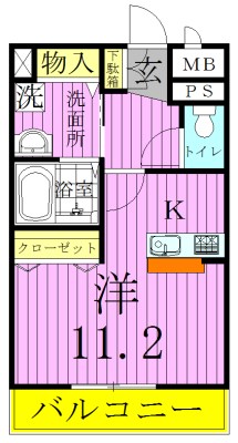 アーバンライゼ 間取り図