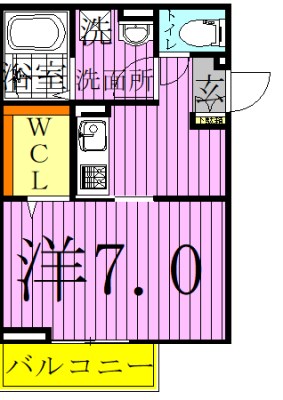 グレイスコーポ 間取り
