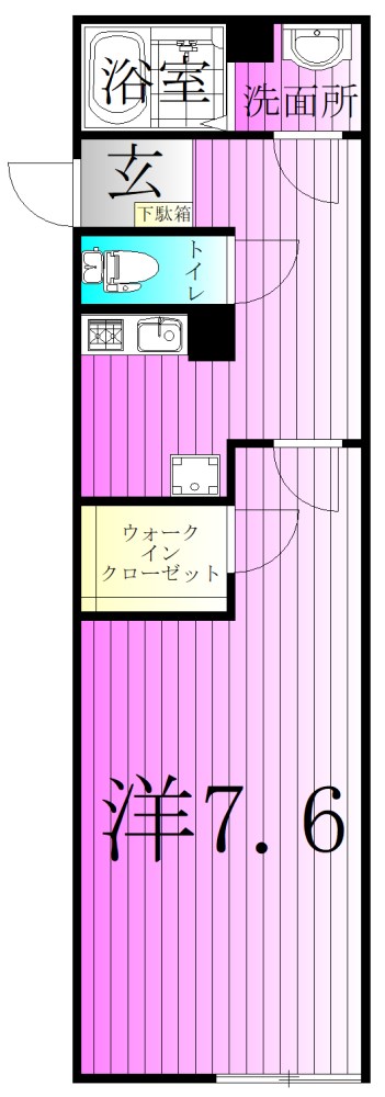 イクシオ　トウカイ 間取り図
