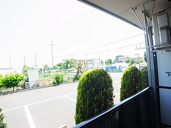 グリーンキャッスルⅡ ベランダ