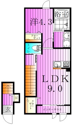 Grandeur東綾瀬 間取り図