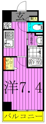 Glycine　～グリシーヌ～ 間取り図