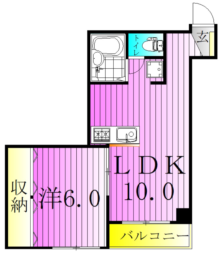アイビーハイツ  間取り図
