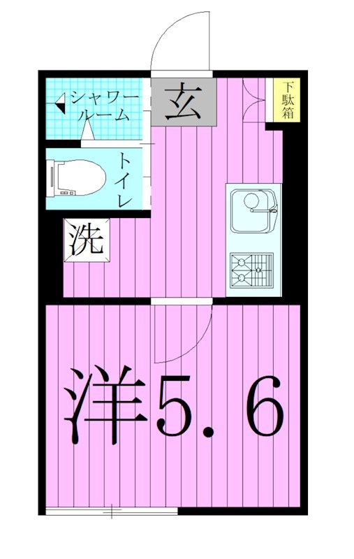 ノエル西新井 間取り図