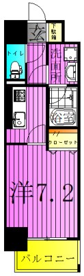 アグレアーブル　エモア 間取り図